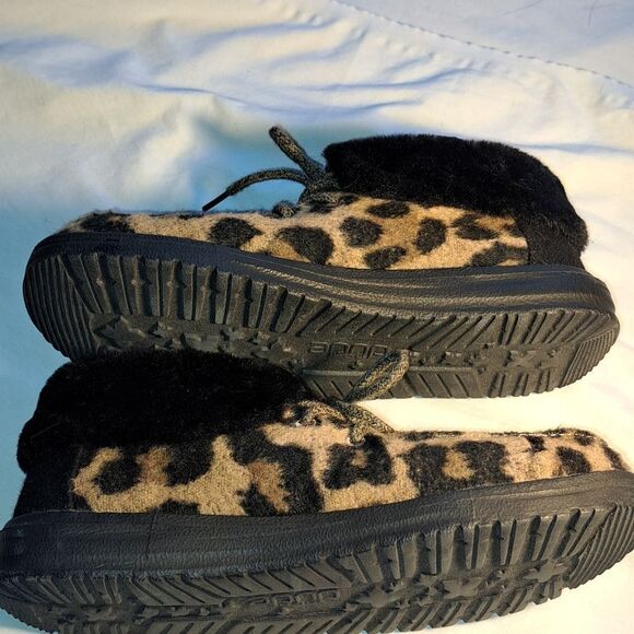 Hey Dudes SIZE 6 LEOPARD BRIT Leo NUT - Picture 5 of 8
